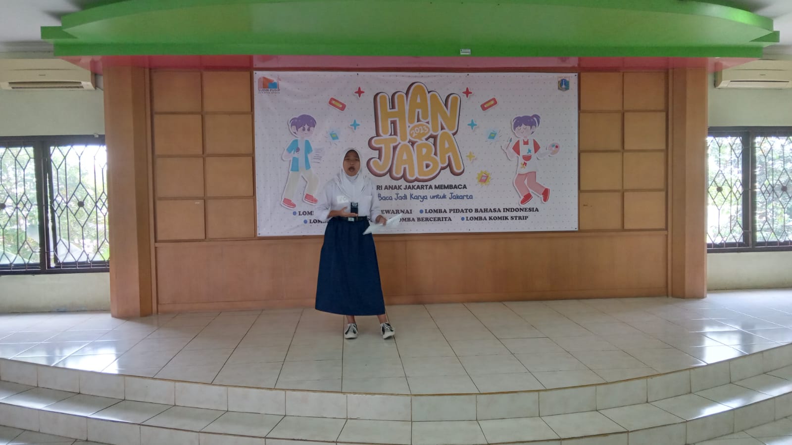 Lomba Pidato Bahasa Indonesia Hari Anak Jakarta Membaca (HANJABA) Jakarta Utara